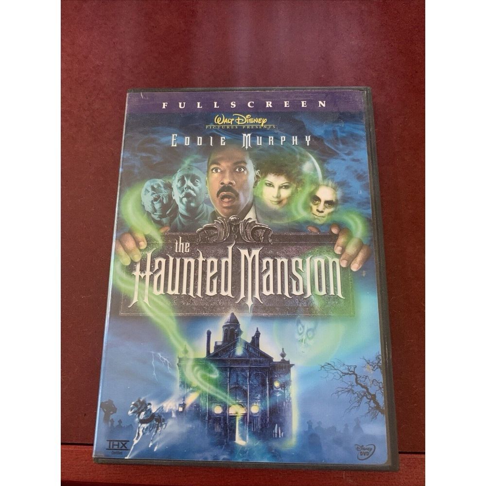 The Haunted Mansion DVD Movie‎ 2004 Full Screen Eddie Murphy Disney Tested